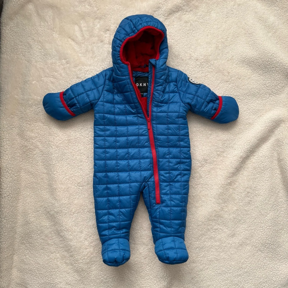 DKNY Infant Snowsuit Size 6-9 months